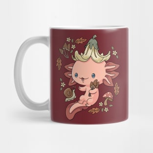 Cottagecore Axolotl Mug